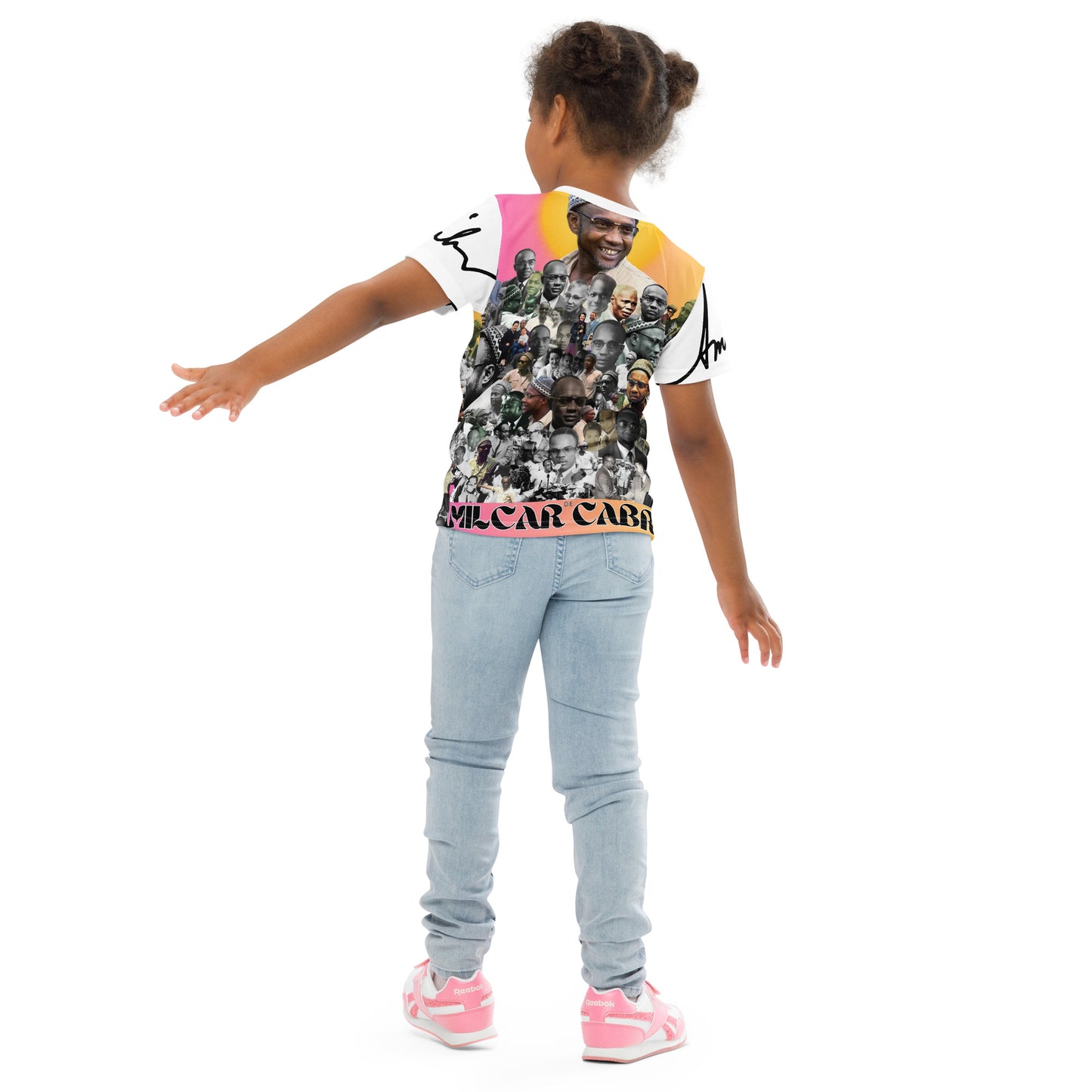 Amilcar Cabral CTN Kids crew neck t-shirt