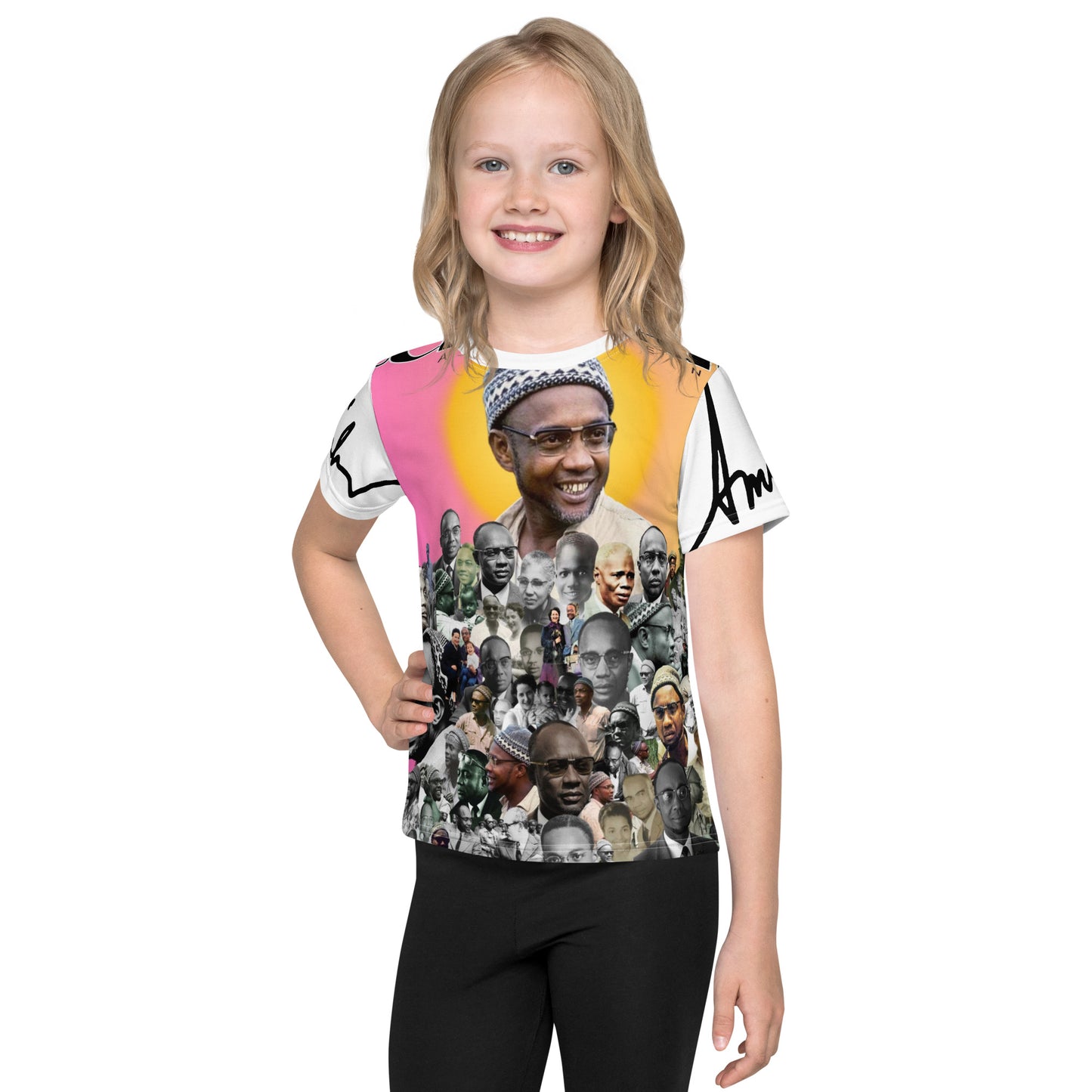 Amilcar Cabral CTN Kids crew neck t-shirt