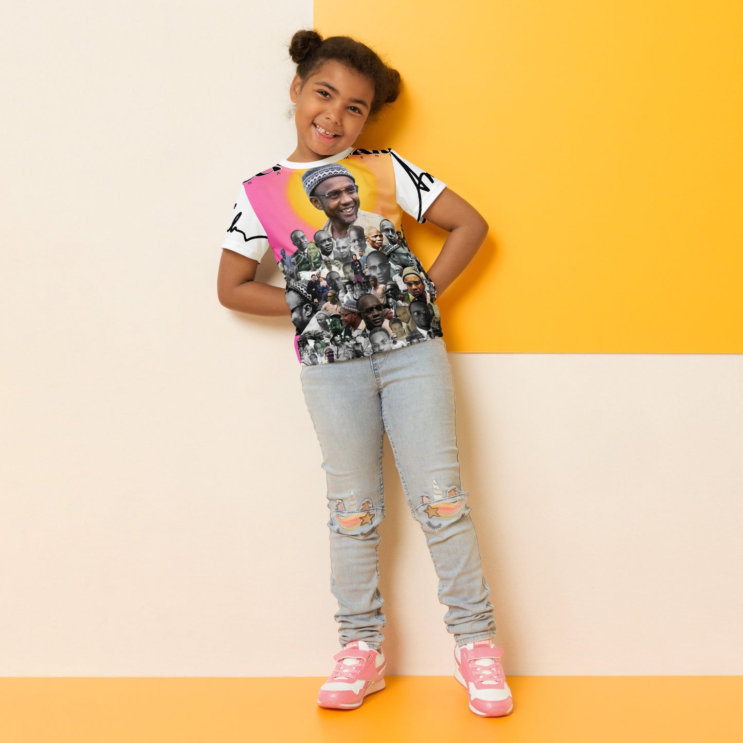 Amilcar Cabral CTN Kids crew neck t-shirt