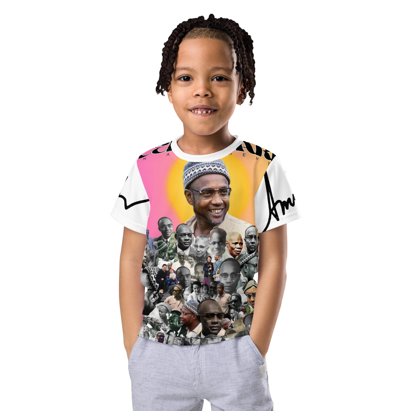 Amilcar Cabral CTN Kids crew neck t-shirt