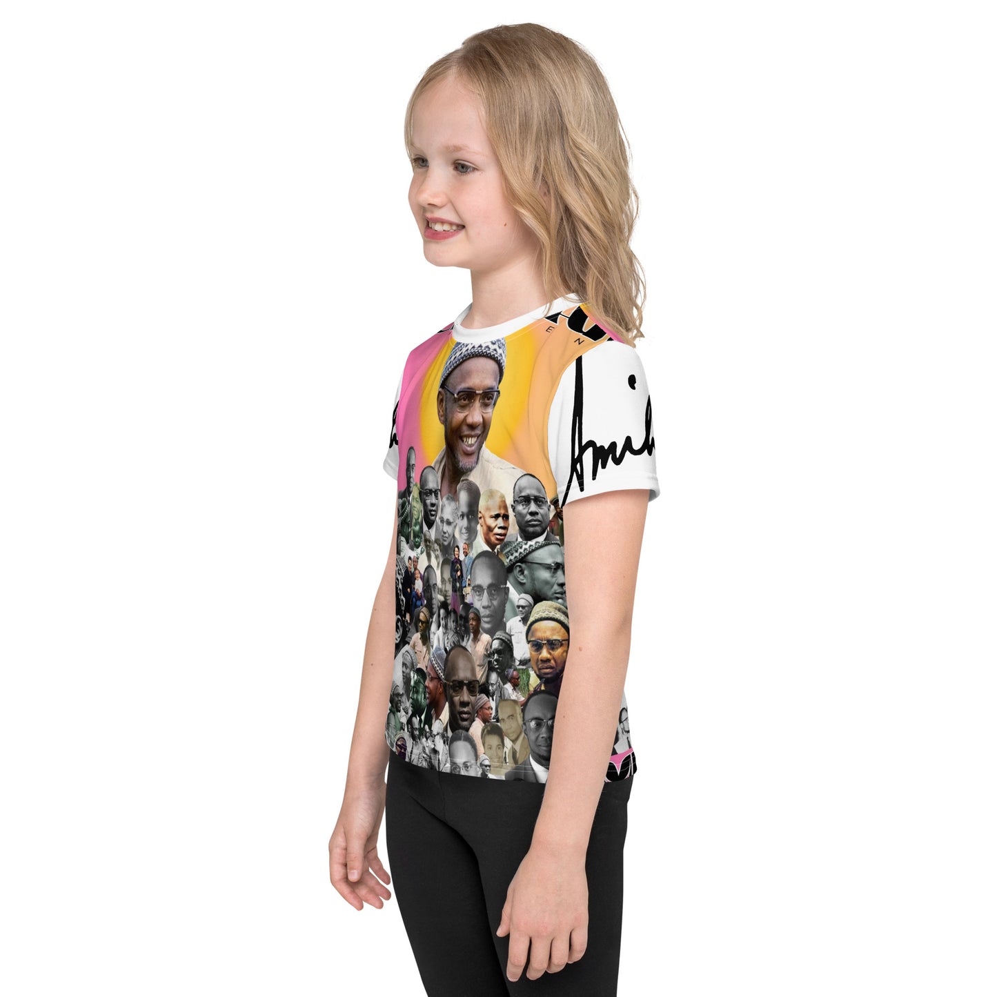 Amilcar Cabral CTN Kids crew neck t-shirt