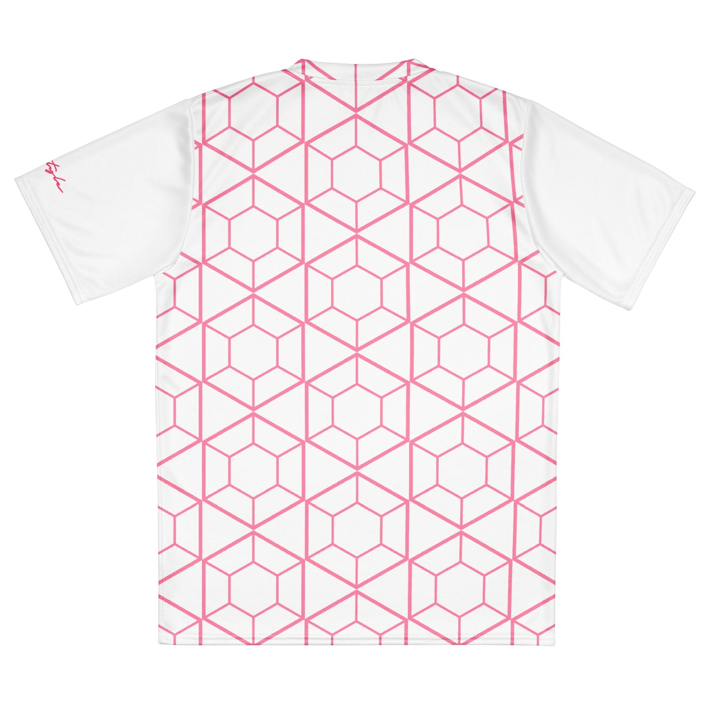 CvLs GL unisex sports jersey (White/Pink)
