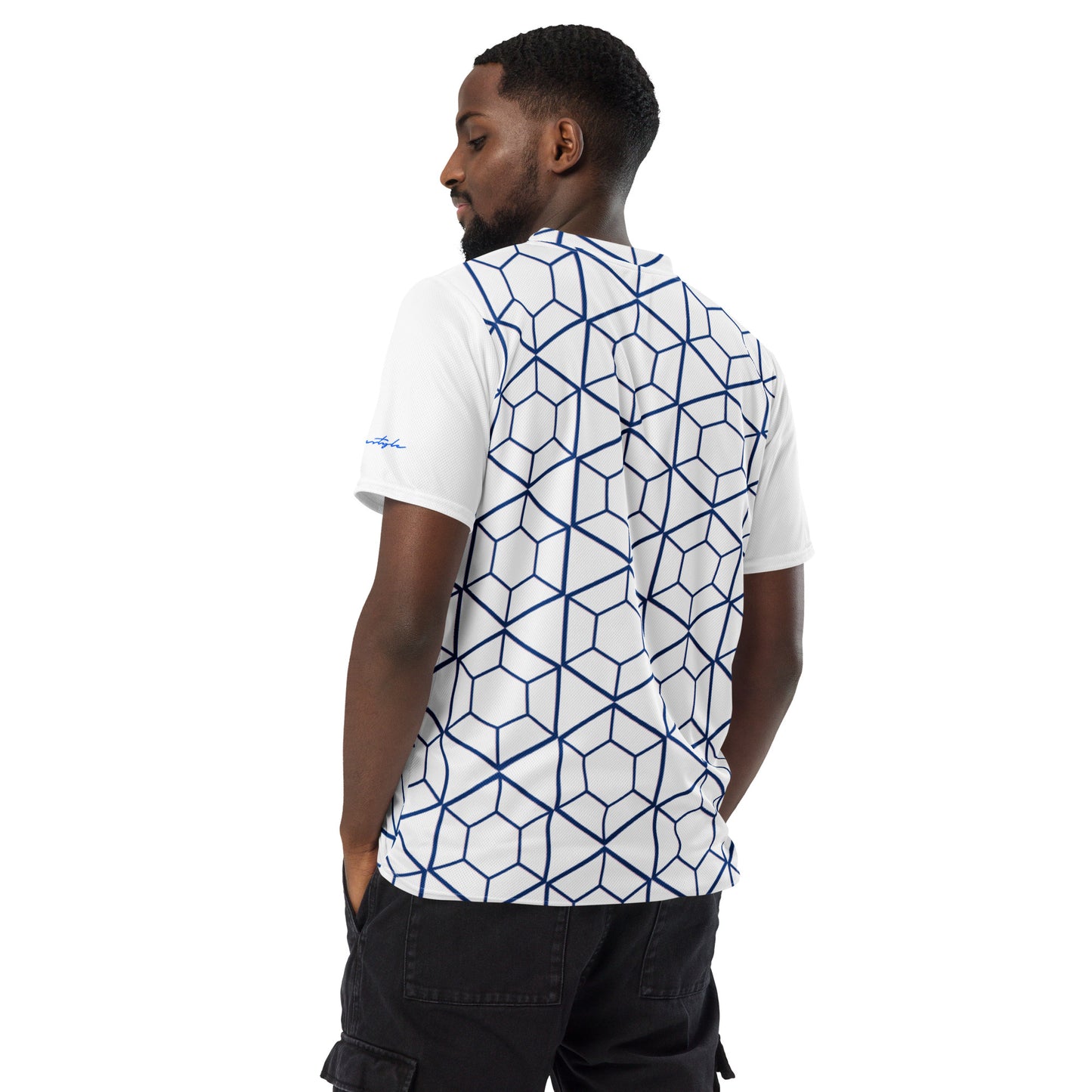 CvLs GL unisex sports jersey (White/Blue)