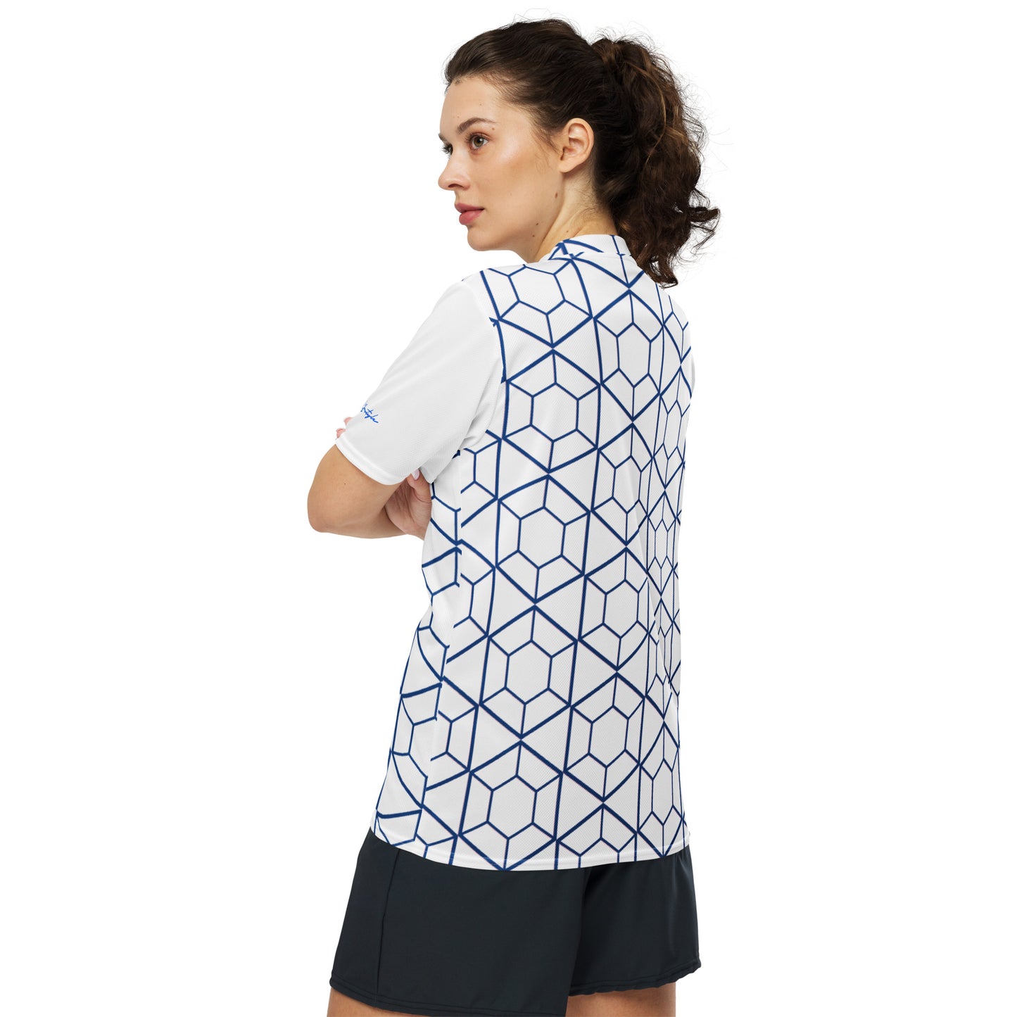CvLs GL unisex sports jersey (White/Blue)
