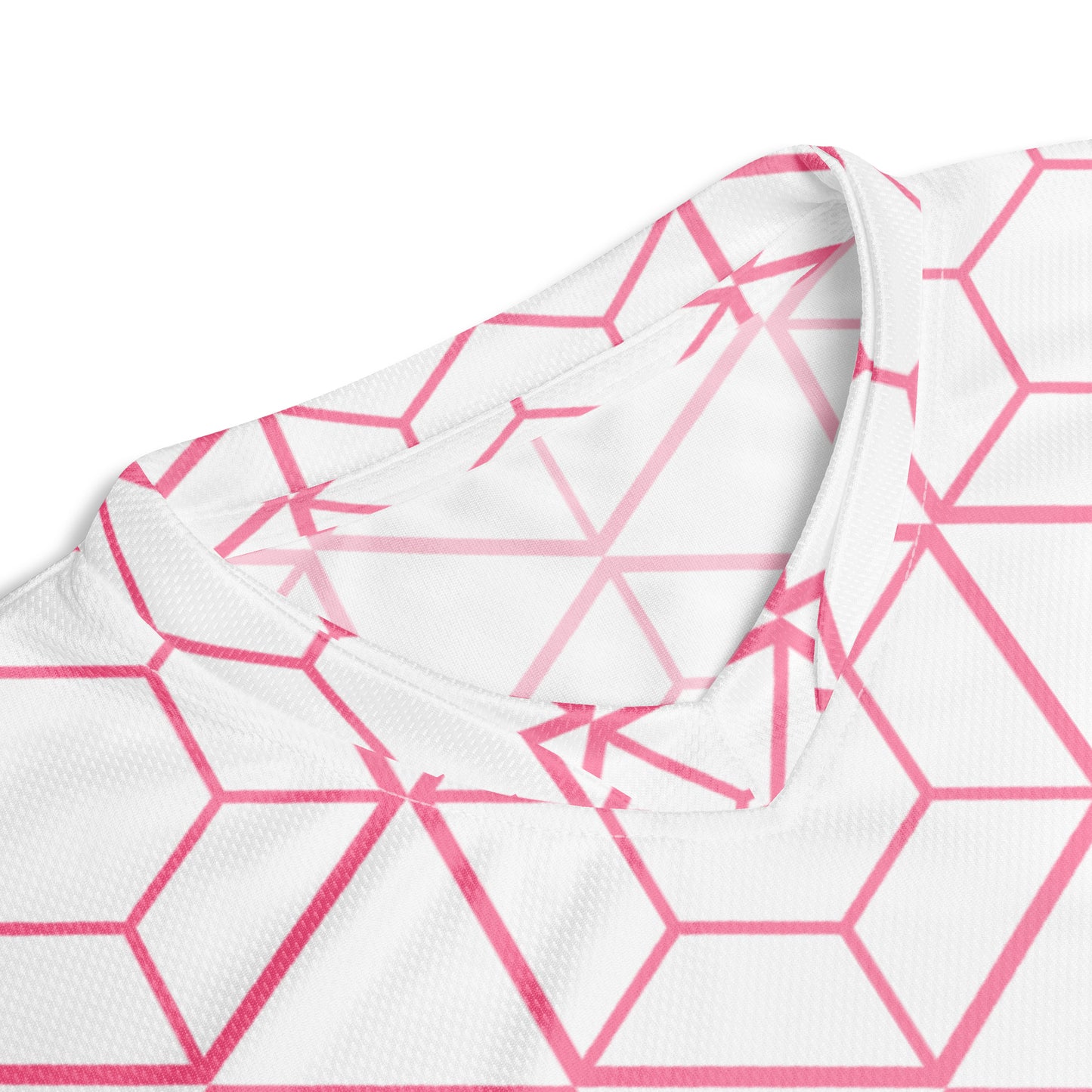 CvLs GL unisex sports jersey (White/Pink)