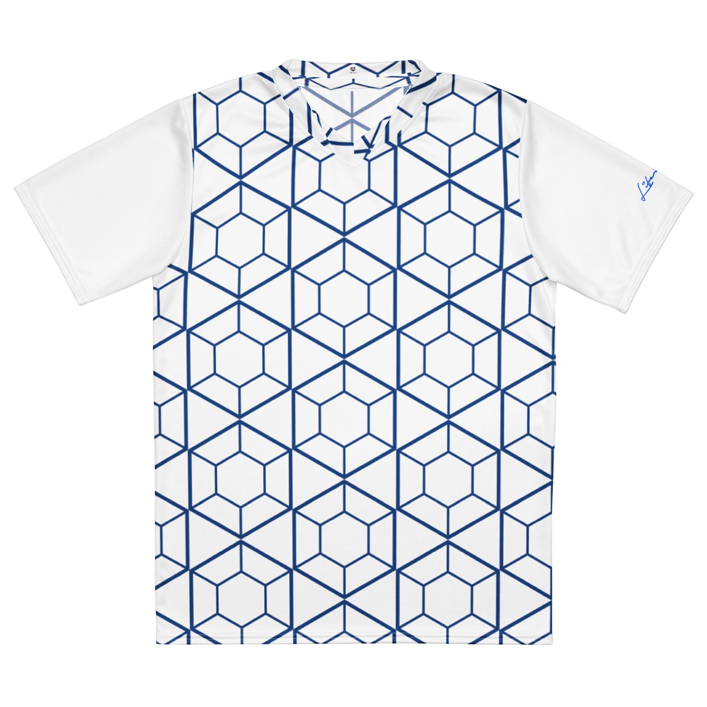 CvLs GL unisex sports jersey (White/Blue)