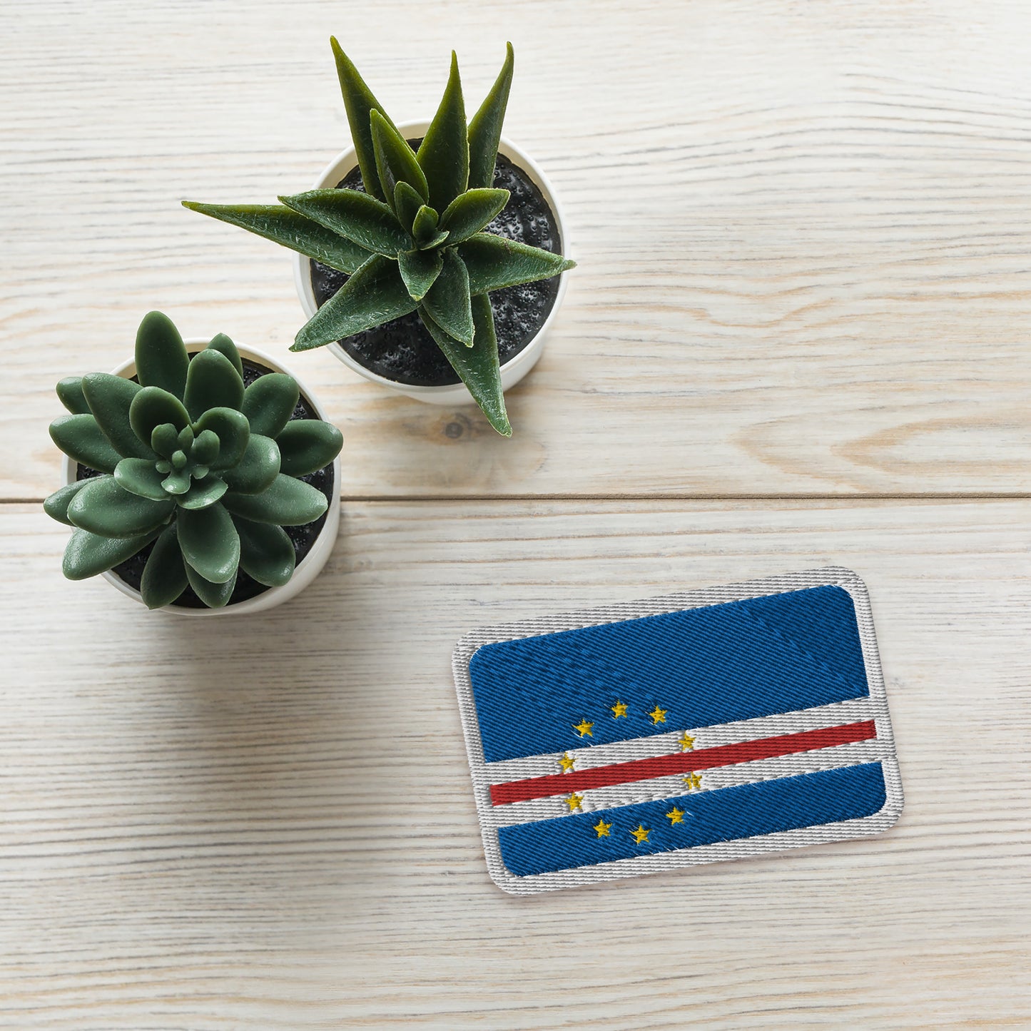 CV Flag Embroidered patches